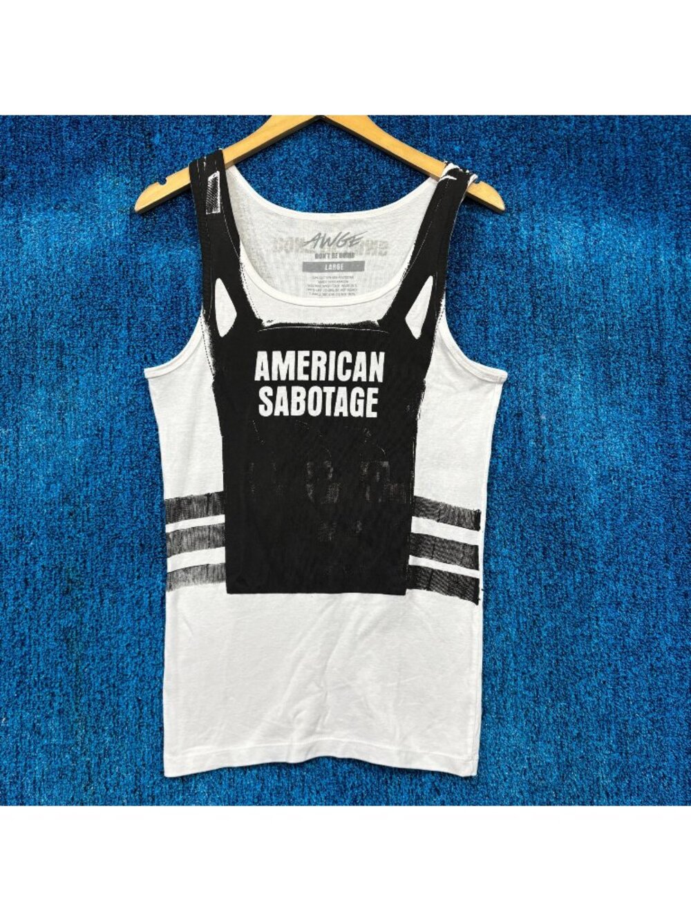 ASAP Rocky x AWGE American Sabotage BV Dont Be Dumb Tank L